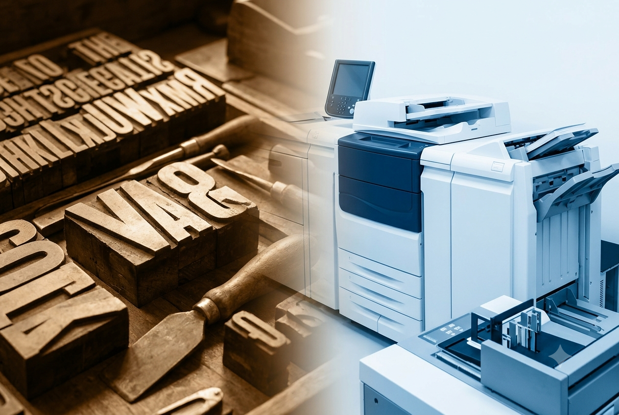 30+ years of print manufacturing heritage