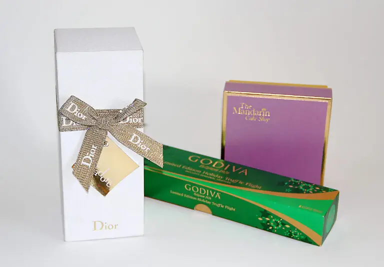 Premium packaging custom rigid box for Dior